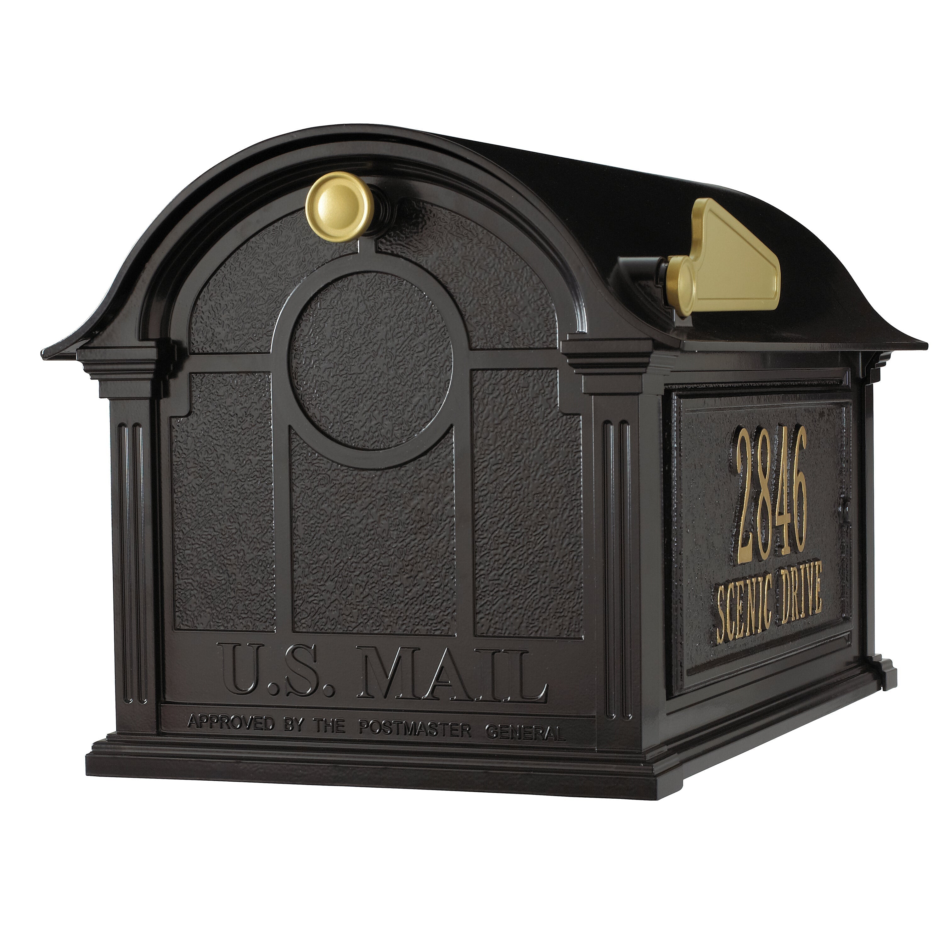 Whitehall Balmoral Mailbox Side Plaques Package - 16371