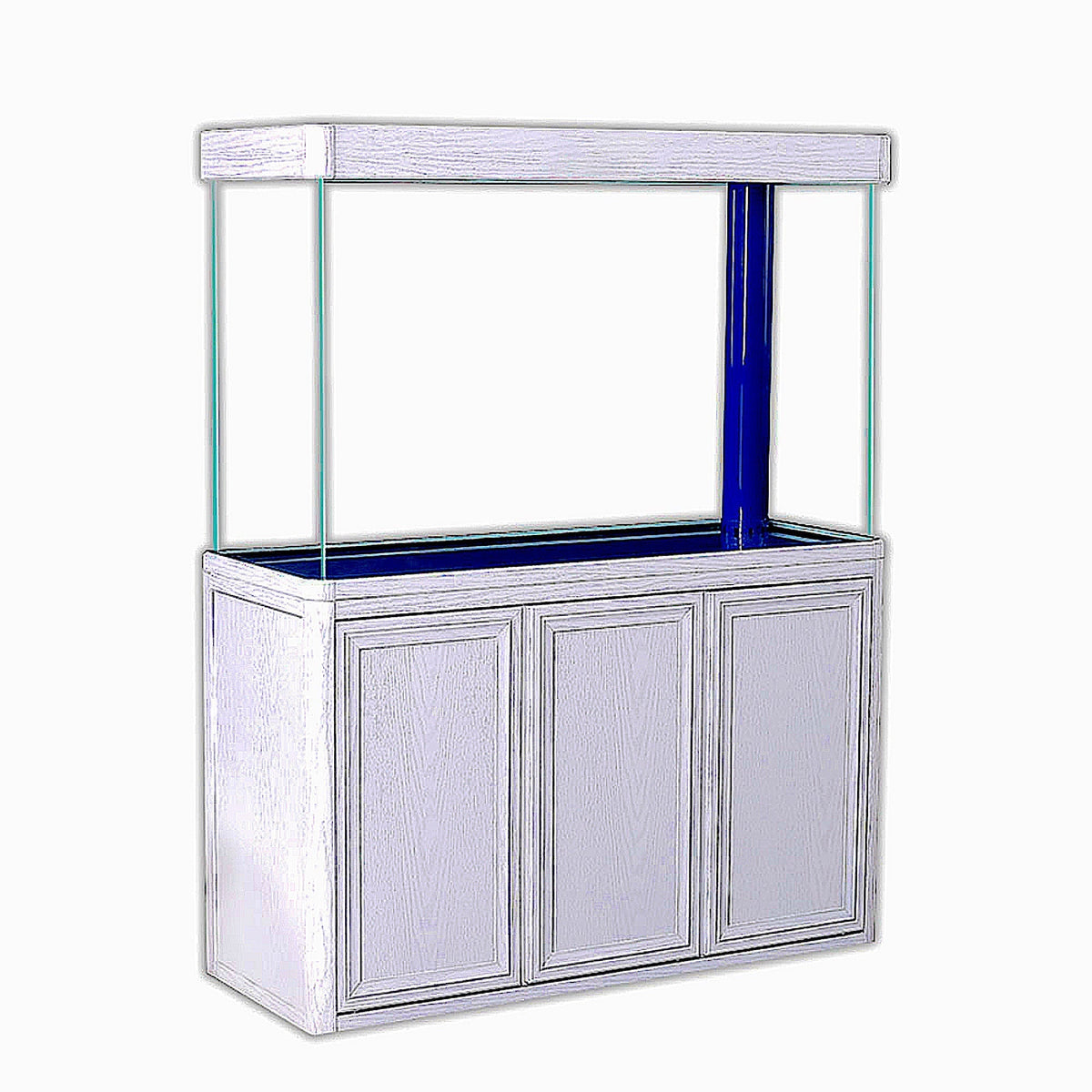 Aqua Dream 175 Gallon Tempered Glass Aquarium White Oak - AD-1560-WO