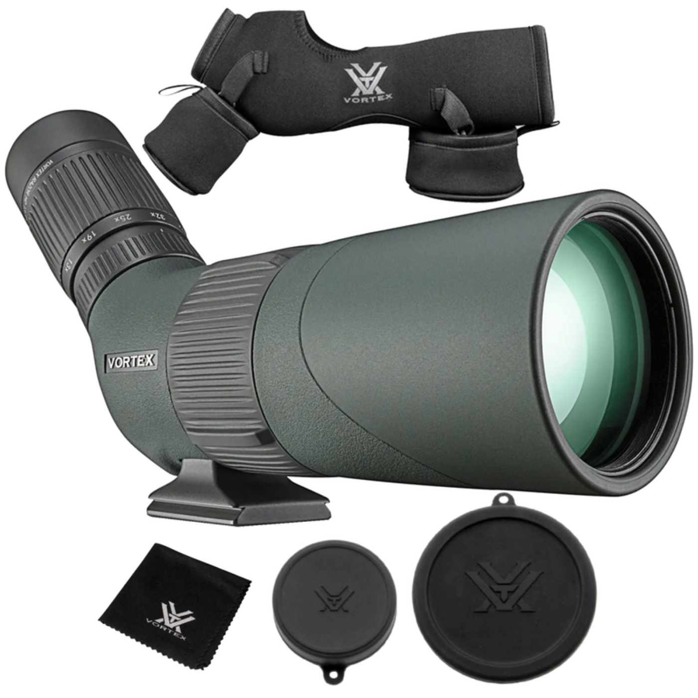 Vortex Optics Razor HD 13-39x56 Spotting Scope Angled with Bundle - RS-56A