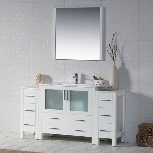 Blossom Sydney 60 Inch Bathroom Vanity with Side Cabinet - V8001 60S 01 - Backyard Provider
