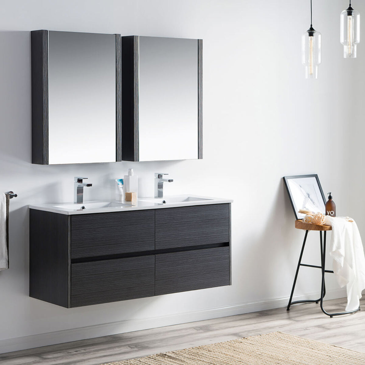 Blossom Valencia 48 Inch Bathroom Double Vanity - V8016 48 01D