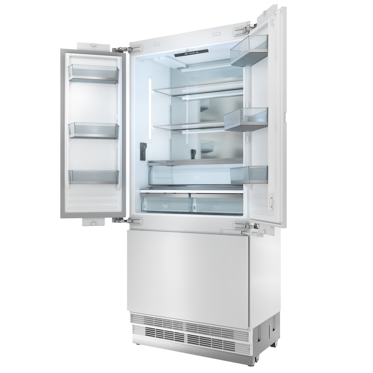 Thor Kitchen 36-inch French Door Built-in Refrigerator, Panel Ready – XRF3619BFP