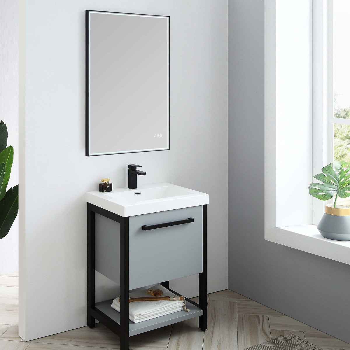 Blossom Bathroom Riga 24 Inch Bathroom Vanity - V8022 24 01