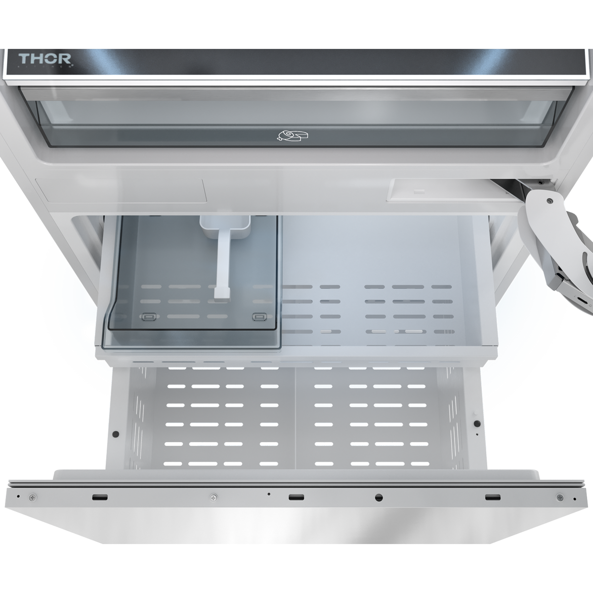 Thor Kitchen 30-inch Built-In Panel-Ready Bottom Mount Refrigerator – XRF3016BBP