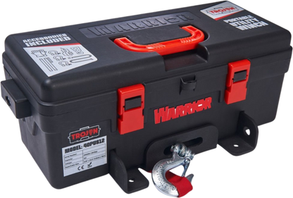 DK2 40PUS12 4,000 lbs. Capacity Warrior Trojan Electric Steel Winch Cable New - 40PUS12