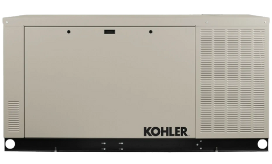 Kohler  48KW 120/240V Single Phase Standby Generator with Block Heater New - 48RCLC-QS51