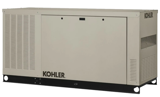 Kohler  60KW 120/240V Single Phase Standby Generator with Block Heater New - 60RCLB-QS51