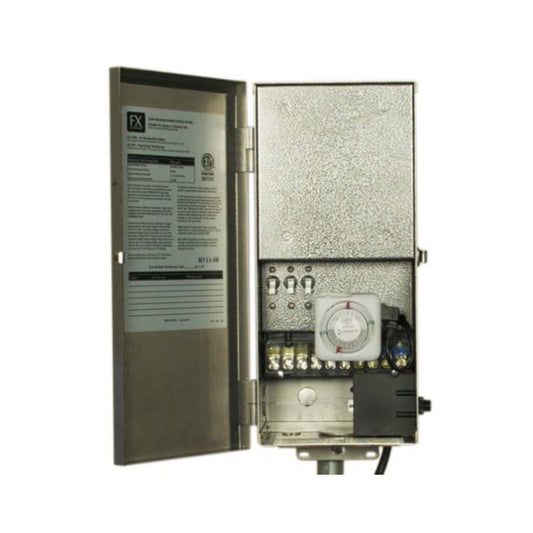 FX Luminaire 900 Watt PX Multi-Tap Transformer, Stainless Steel - PX900SS