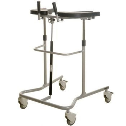 Patterson Medical- Cardiac Walker Pneumatic Steel Frame 333 lbs. Weight Capacity 35 to 51 Inch Height - 081581222