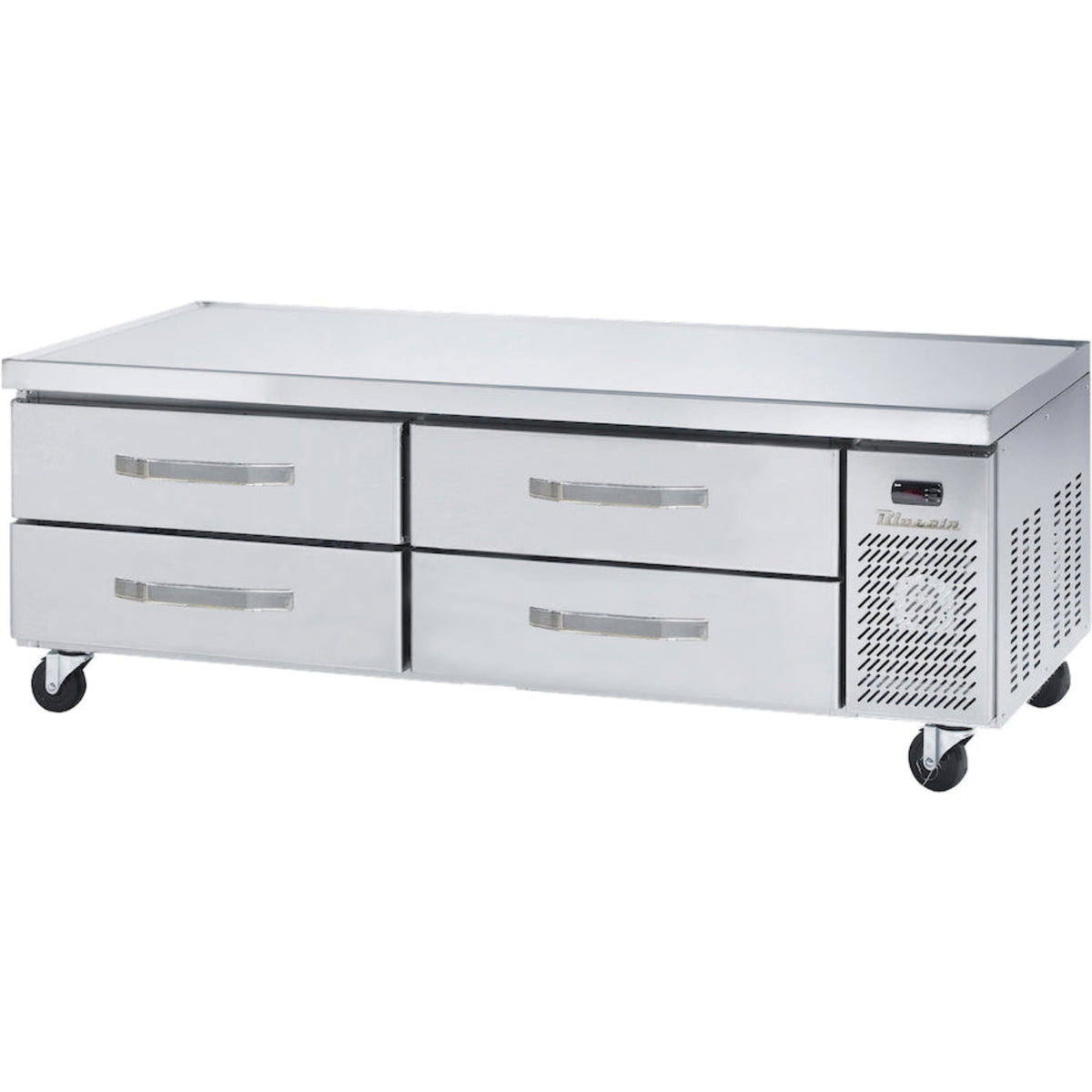 Blue Air BACB74M-HC | 74" Wide 4 Drawer Chef Base Refrigerator - BACB74M-HC