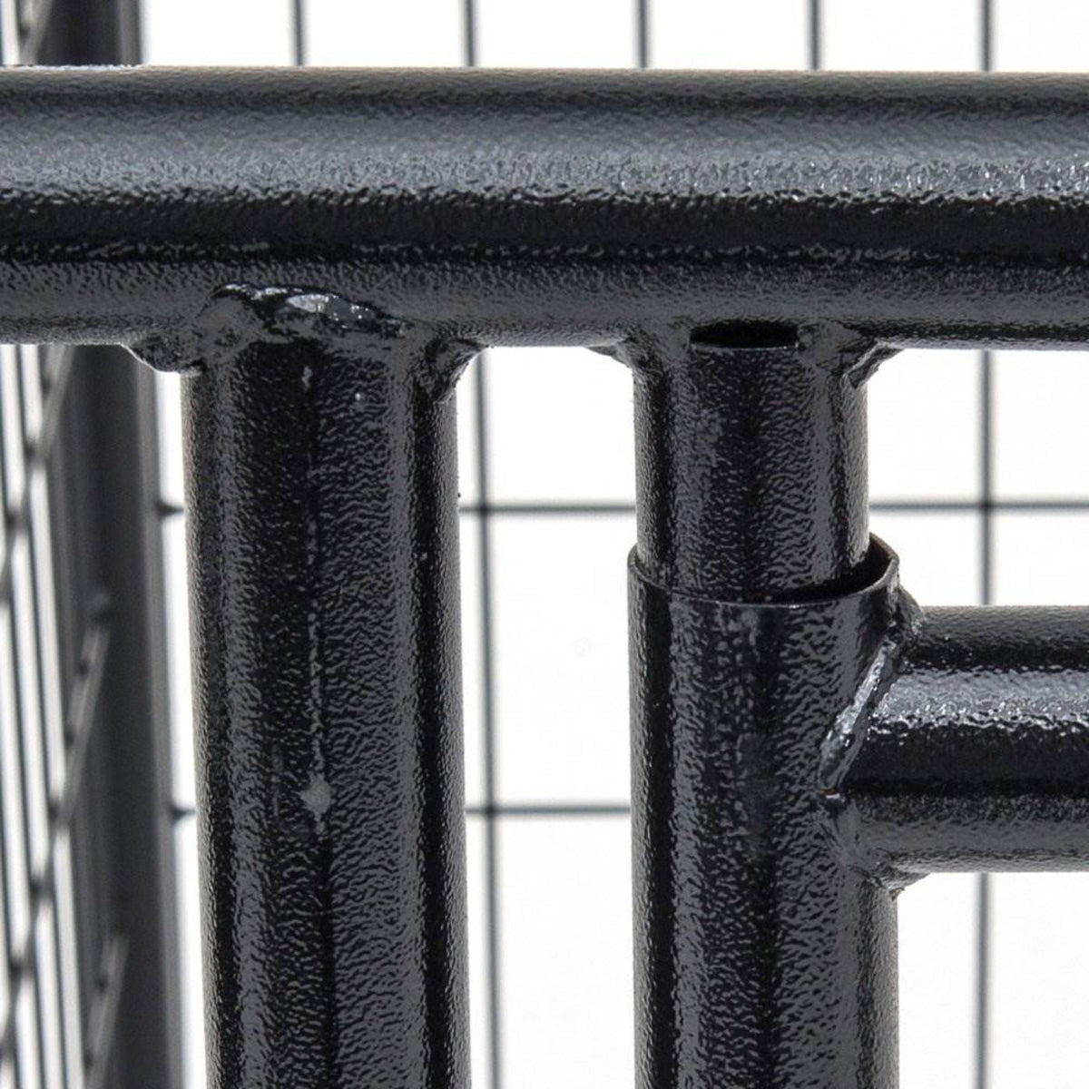 Lucky Dog Uptown 4 x 4 x 6 Foot Heavy Duty Outdoor Covered Dog Kennel (2 Pack) - 125135