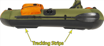 Sea Eagle PackFish 7 Inflatable Boat Pro Fishing Package Green Orange PF7K_P New - PF7K_P