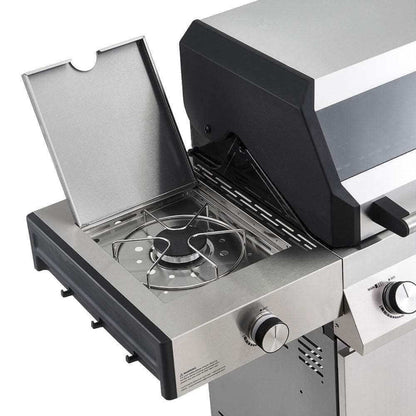 Monument Grills Denali 605 Series | 6 Burner Smart Tech Propane Gas Grill in Stainless Steel (Natural Gas Convertible) - D605