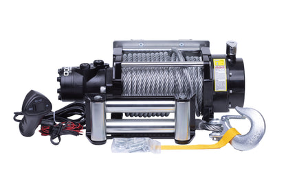 DK2 15000NH 15,000 lbs. Hydraulic Winch with Steel Cable New - 15000NH