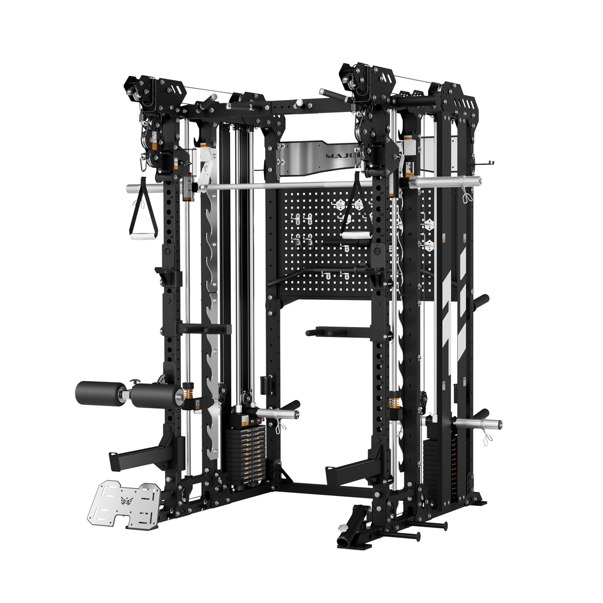 Major Fitness Heritage Series B17 Flying Fortress All-In-One Functional Trainer with Smith Machine - B17BL