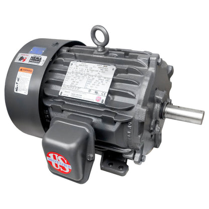 U. S. Motors Nidec HD7P2E Electric Motor 7.5 hp 213T Frame 230/460 Volts - HD7P2E