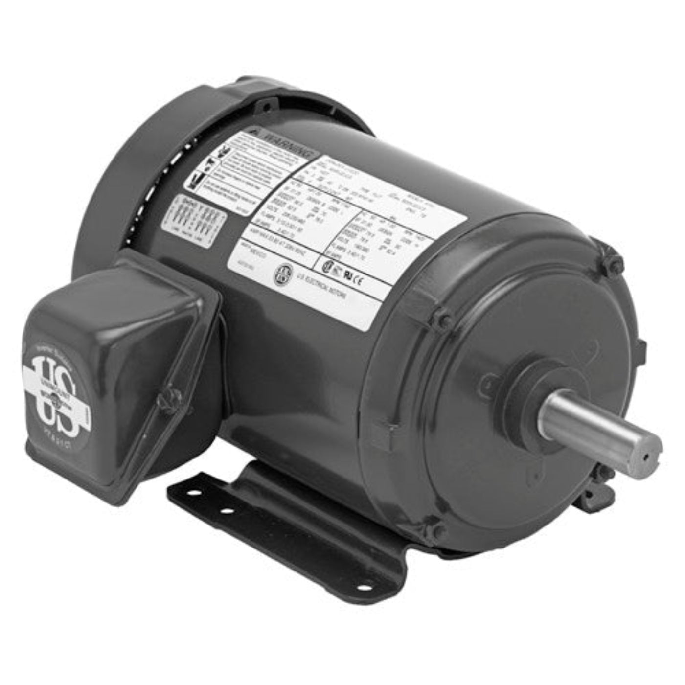 US-Nidec S7P1A General Purpose Motor 7 1/2 HP 3600 RPM 208-230/460 - S7P1A