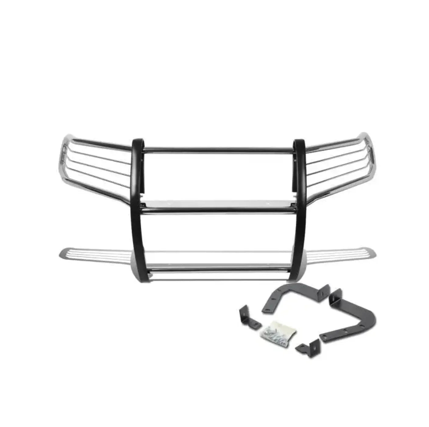 17TU31MSS Black Horse 2010-2018 Toyota 4Runner Grille Gua - BLK17TU31MSS