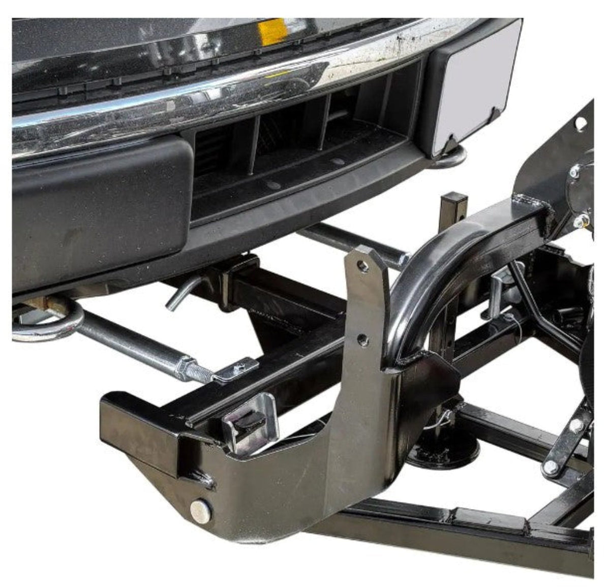 SnowBear AVAL8422 84" x 22" Universal SUV/Truck Mount T-Frame Snow Plow Kit with Winch and Wireless Remote New  - AVAL8422