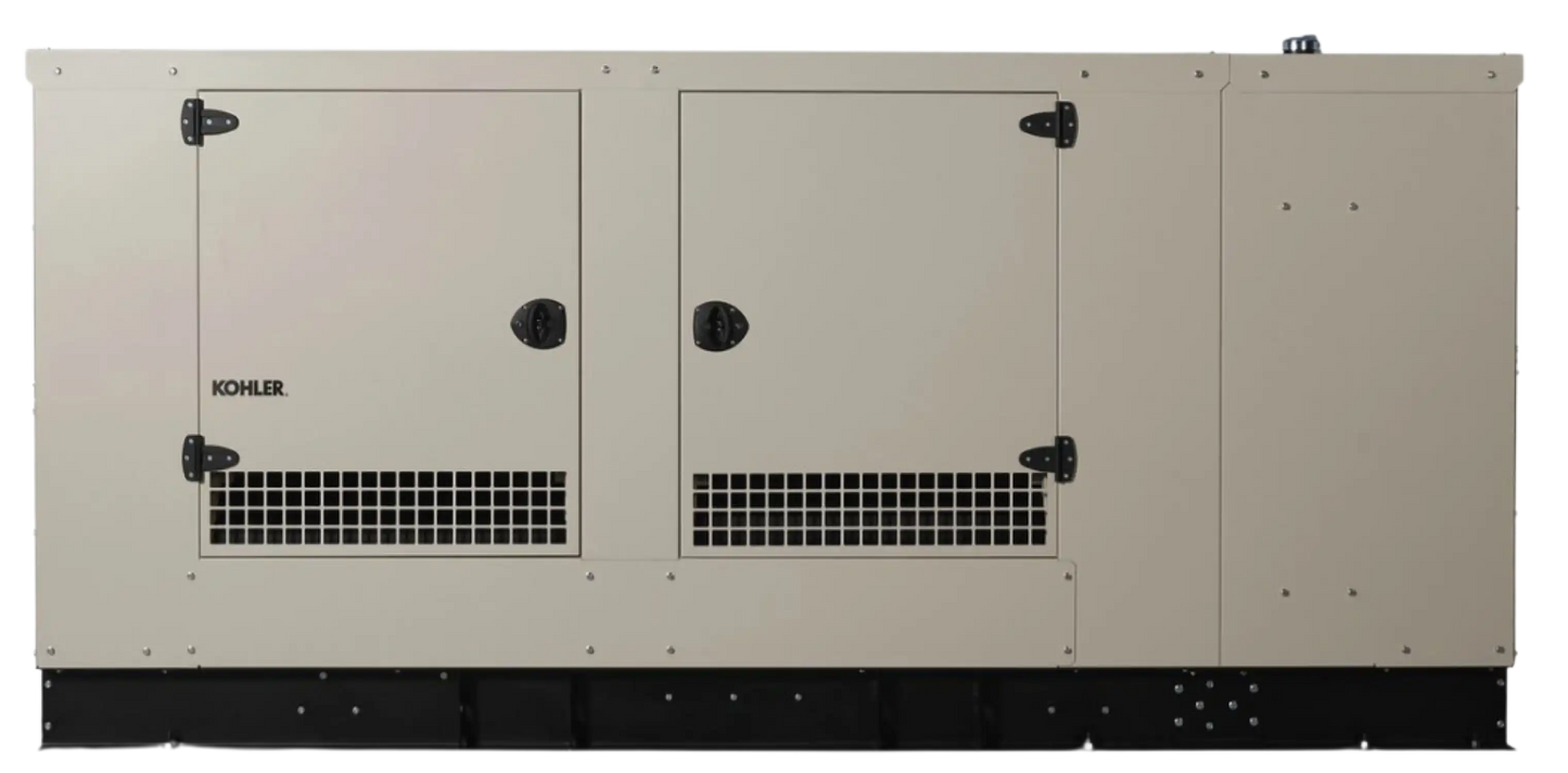 Kohler  80KW 120/240V 3-Phase Standby Generator Steel New - KG80R-QS3
