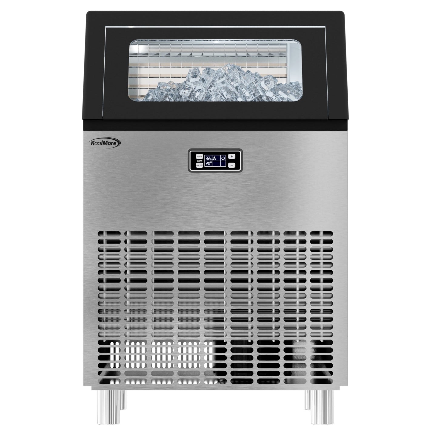 KOOLMORE CIM198 22 in. Air Cooled Undercounter Commercial Ice Maker, 198 lbs/24h. CIM198. - CIM198