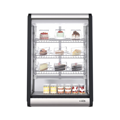 KOOLMORE CDC49SS 24 in. 4 Tier Commercial Countertop Bakery Display Refrigerator  - CDC49SS