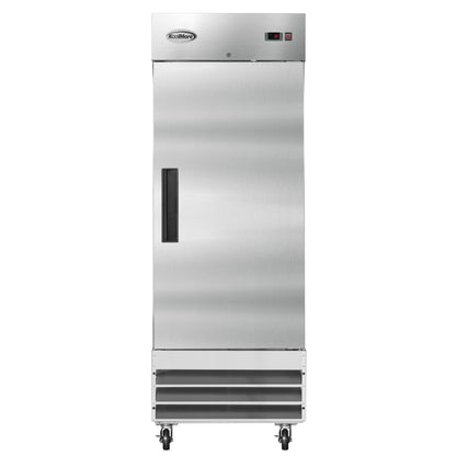 KOOLMORE 29 in. One Door Commercial Reach-in Refrigerator, 23 cu. ft. in Stainless-Steel  - RIR-1D-SS