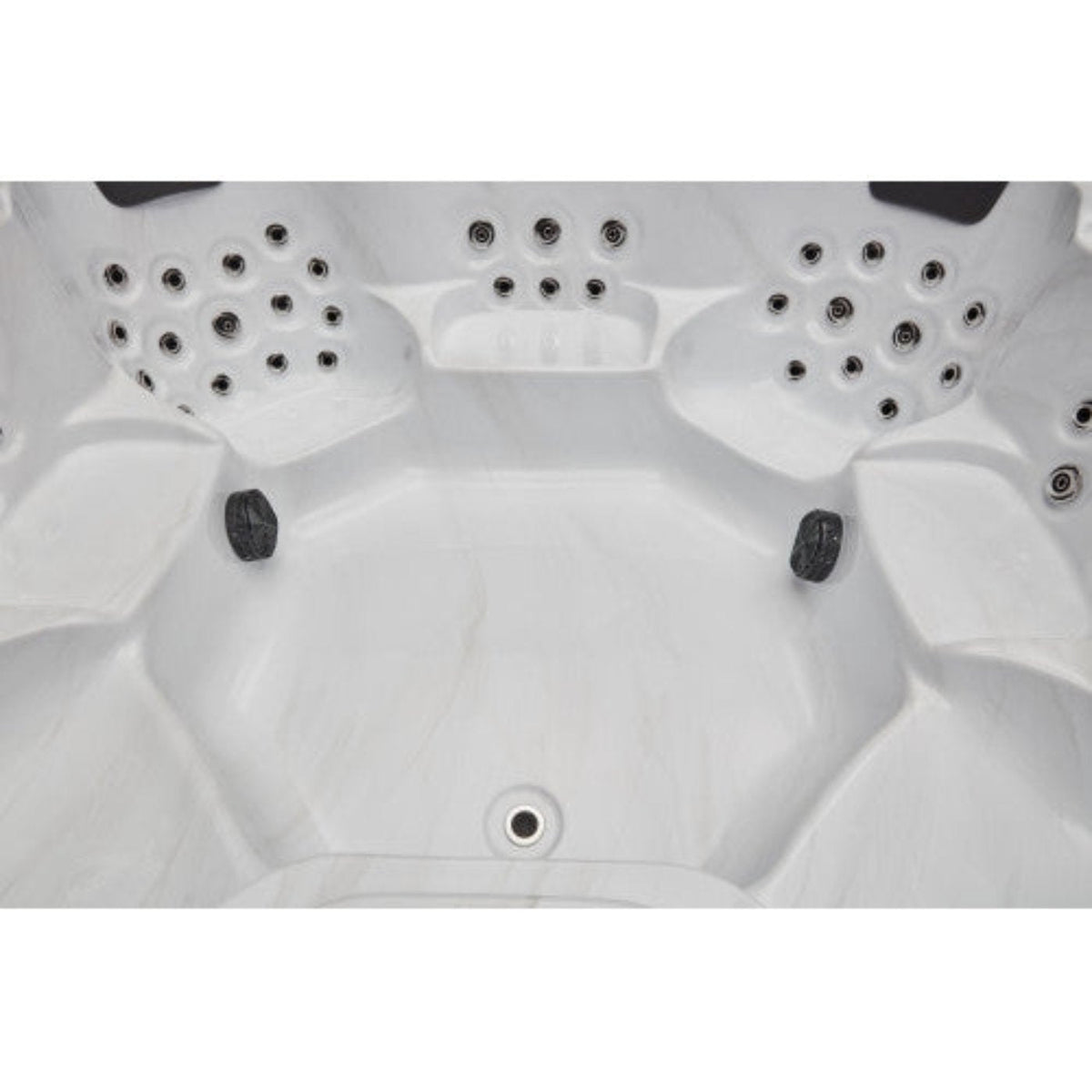Luxury Spas - Studio Series Denali 7 Person Cloud Grey WS-299 - Backyard Provider