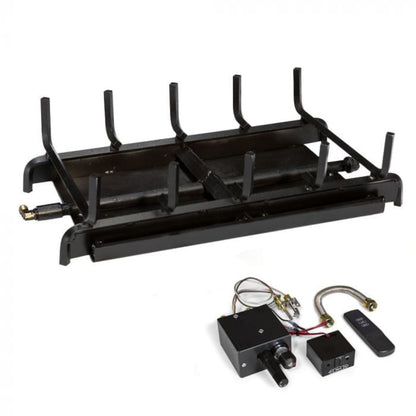 Grand Canyon Indoor Double Sided 2 Burner System with Modulating Millivolt and Remote System  2BRN-ST-MMVR