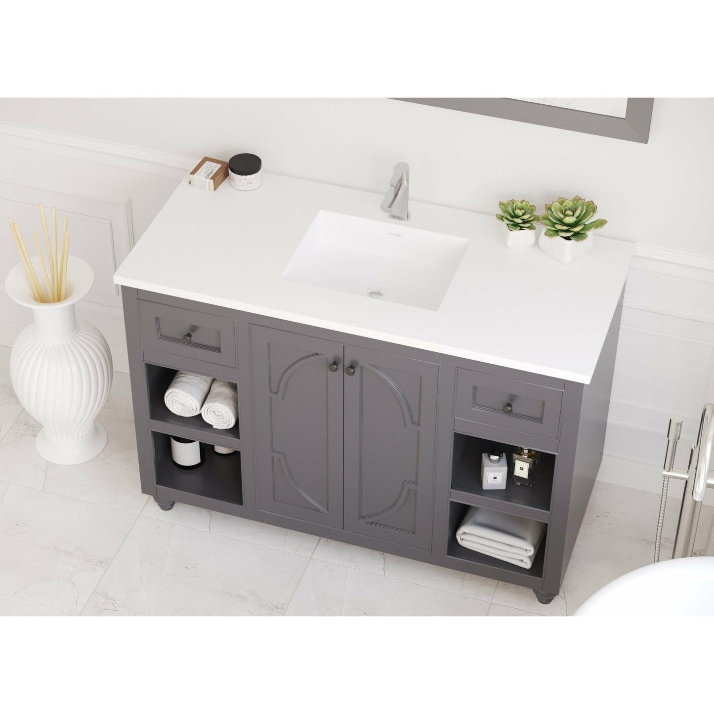 Laviva Odyssey 48" Vanity - 313613-48G-BW