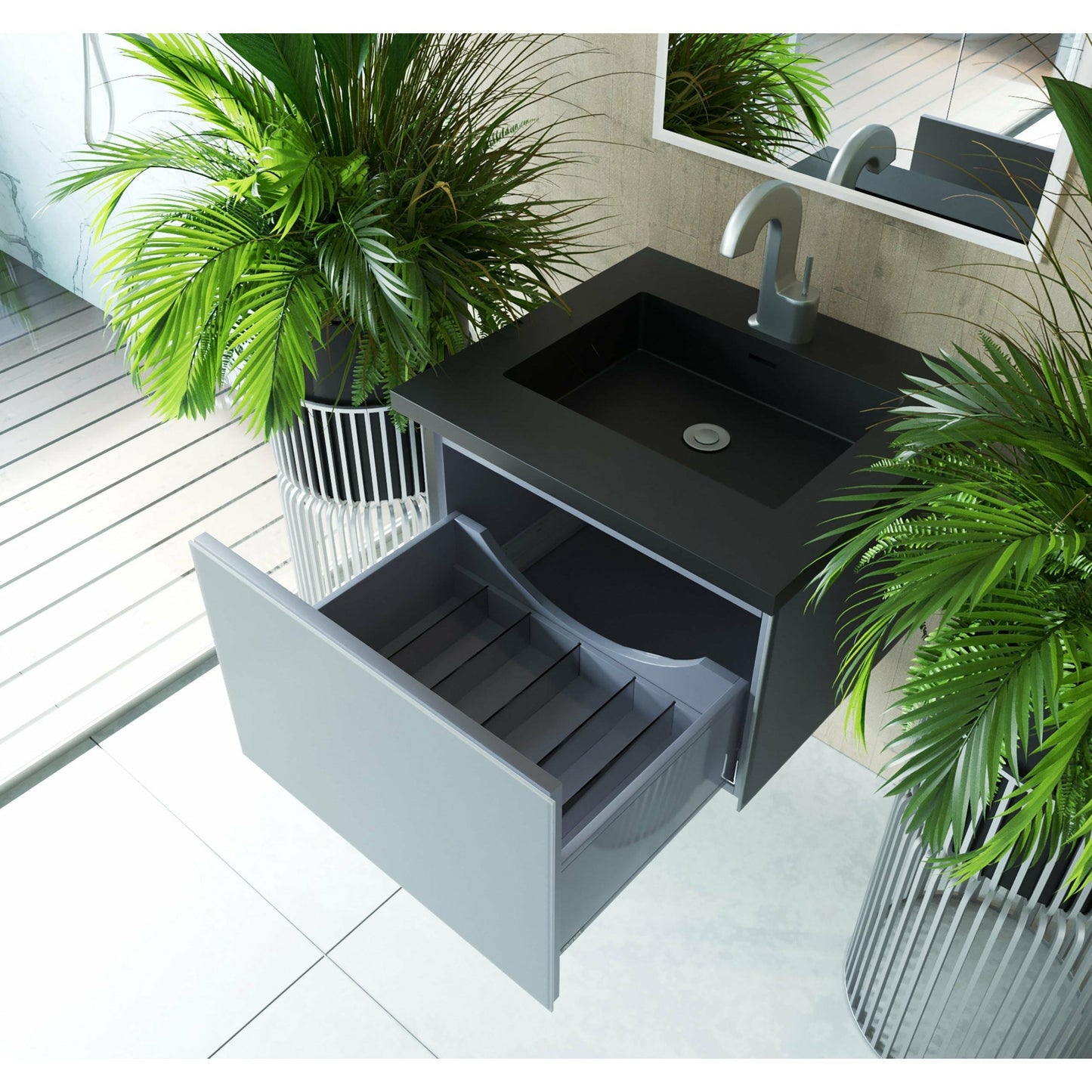 Laviva Vitri 24" Vanity - 313VTR-24CW