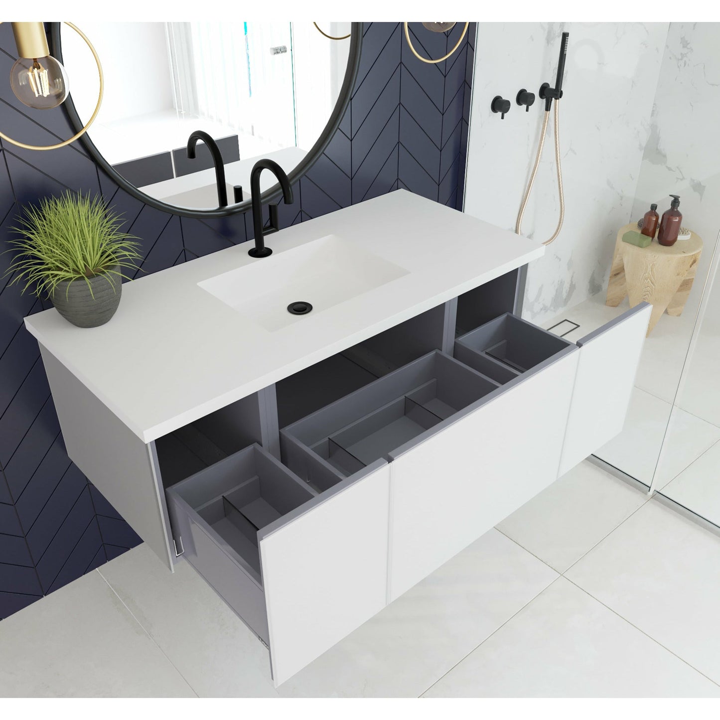 Laviva Vitri 48" Vanity - 313VTR-48CW