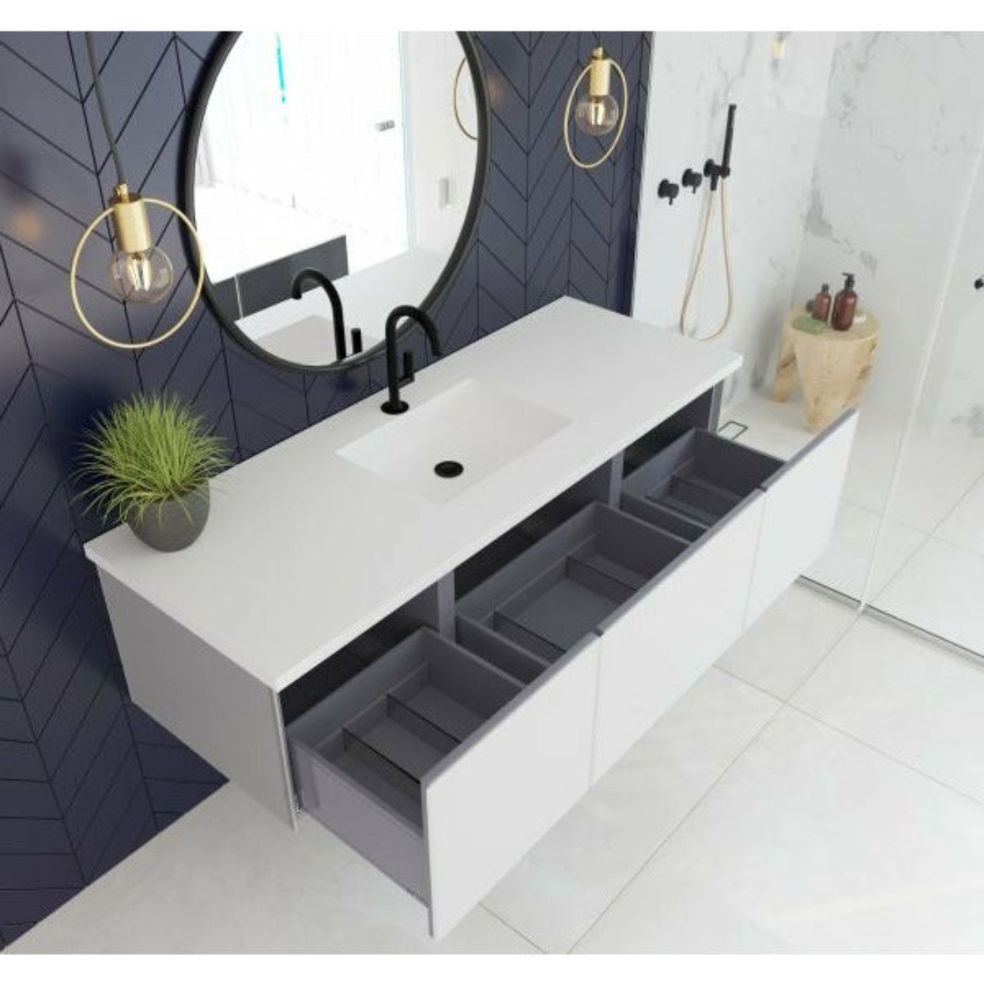 Laviva Vitri 60" Vanity - 313VTR-60CCW