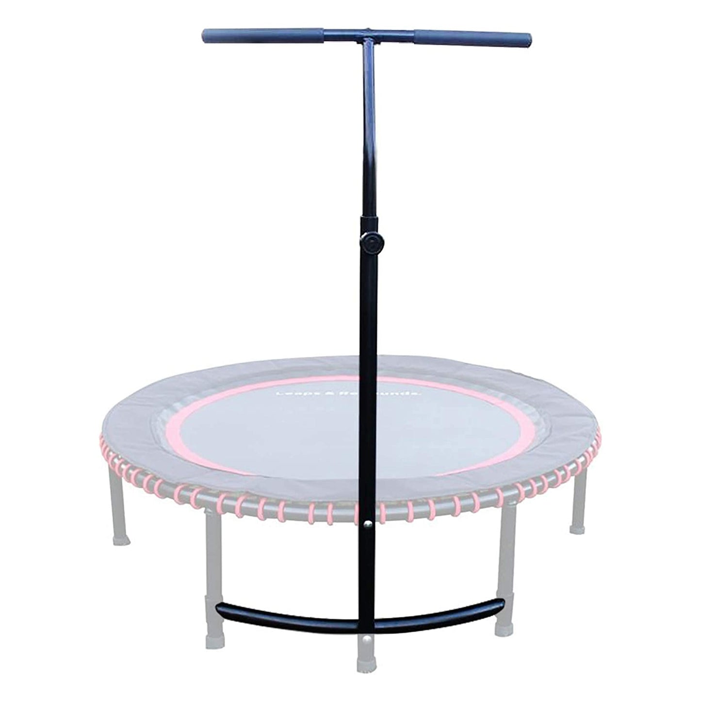 LEAPS & REBOUNDS 48" Adjustable Stability Bar with 48" Fitness Trampoline, Blue - 318052