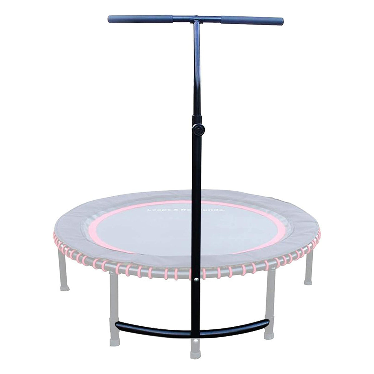LEAPS & REBOUNDS 48" Adjustable Stability Bar with 48" Fitness Trampoline, Green - 318053