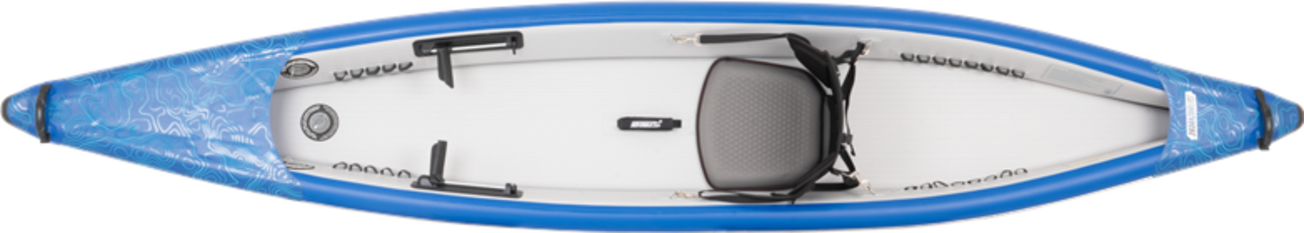 Sea Eagle 393RLK_PC Razorlite Inflatable Kayak Pro Carbon Solo Package New - 393RLK_PC