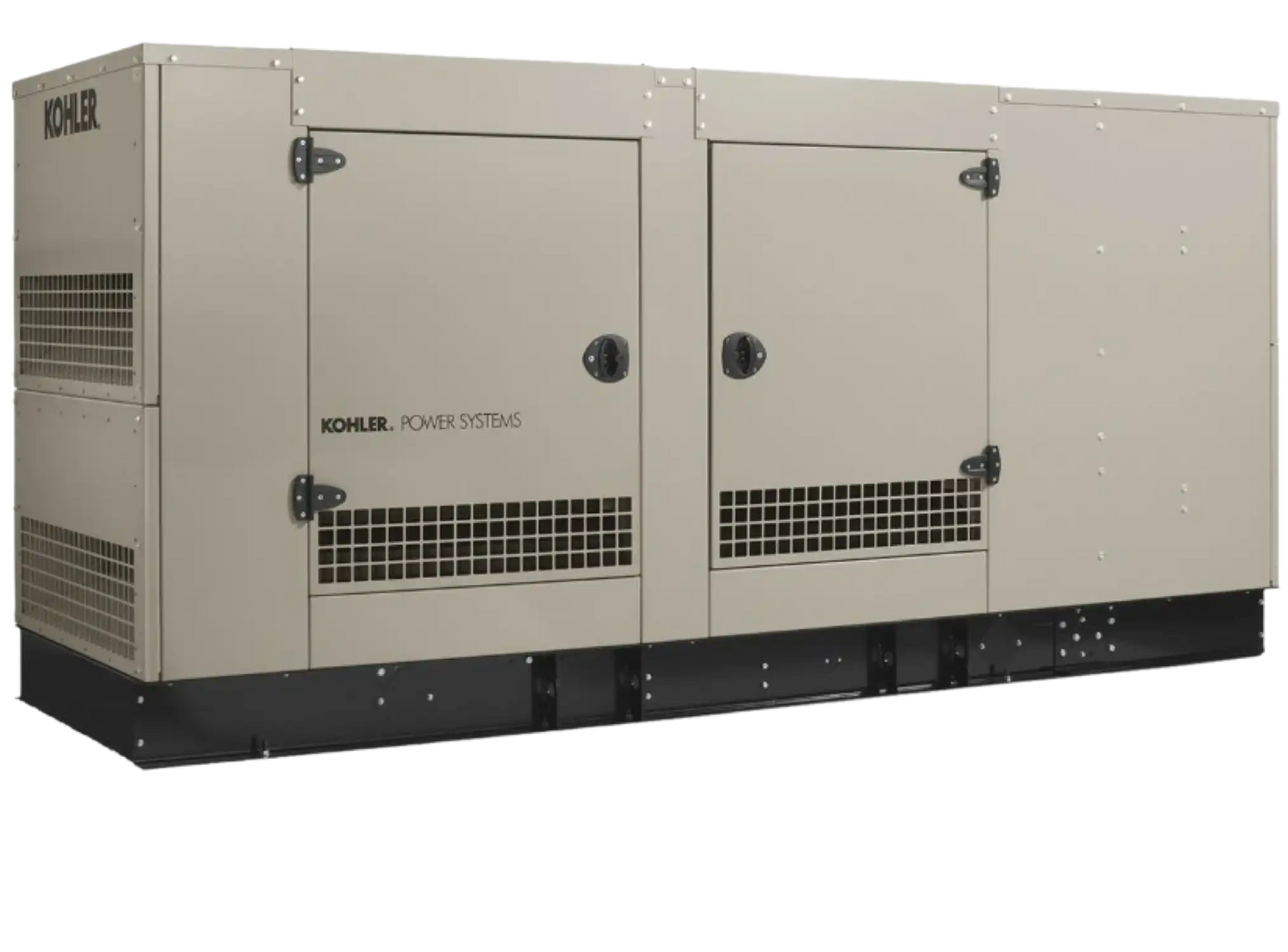 Kohler  150KW 120/240V Single Phase Standby Generator Aluminum New - 150ERESC-QS9