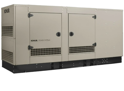Kohler 150KW 120/208V 3-Phase Standby Generator Aluminum New - 150ERESC-QS10