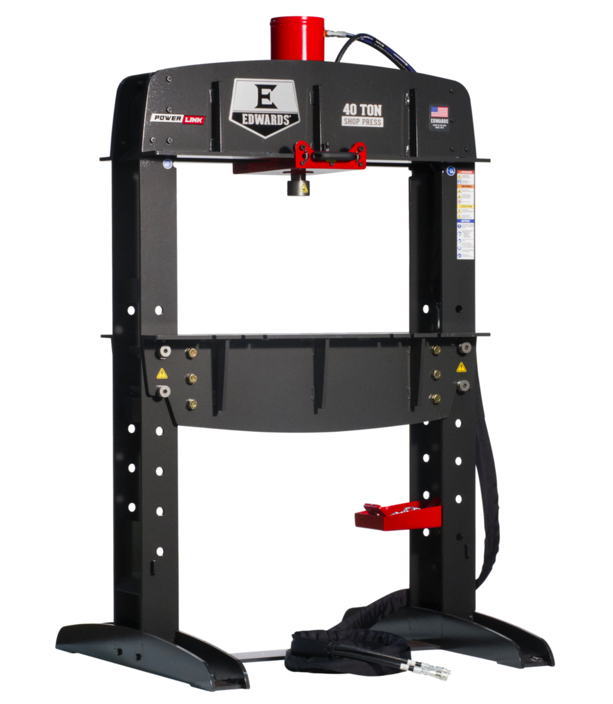 EDWARDS 60 Ton Shop Press & Portable Power Unit - ED9-HAT8010