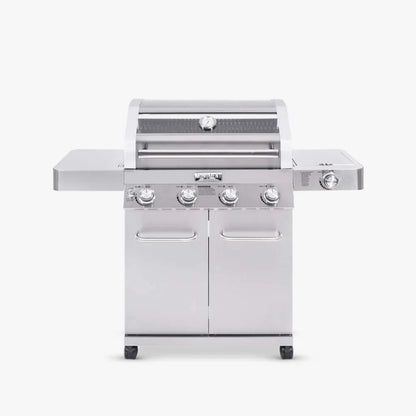 Monument Grills Classic 41847NG Series | 4 Burner Propane Gas Grill in Stainless Steel  (Natural Gas Convertible) - 41847NG