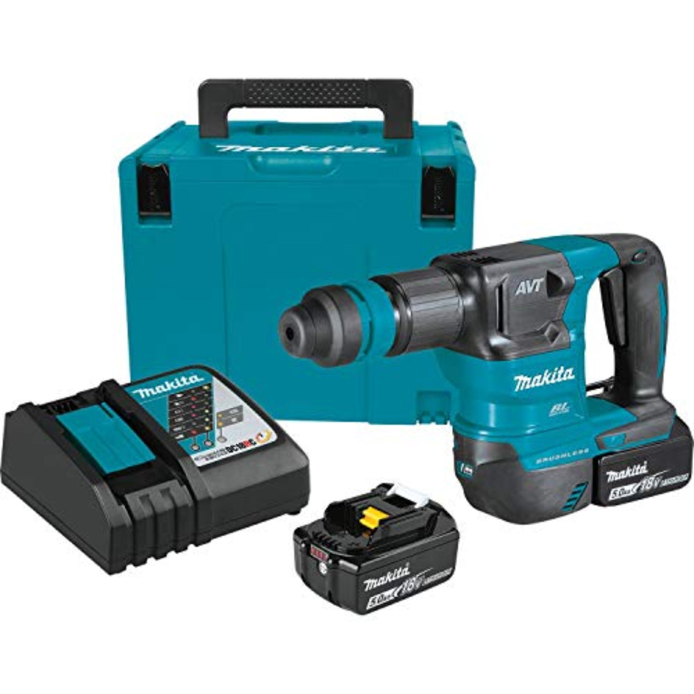 Makita (XKH01TJ) 18V LXT Lithium-Ion Brushless Cordless SDS-PLUS AVT Power Scraper Kit - XKH01TJ