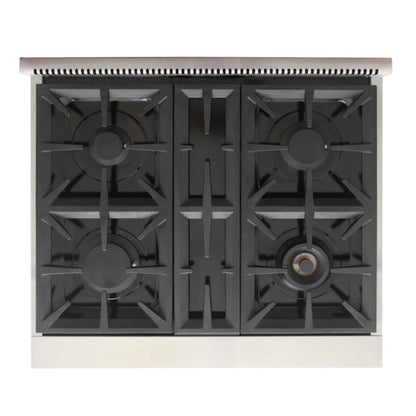 Kucht Professional 30" 4.2 cu. ft. Natural Gas Range in White with True Simmer Burners, KFX3000X-W - KFX3000X-W