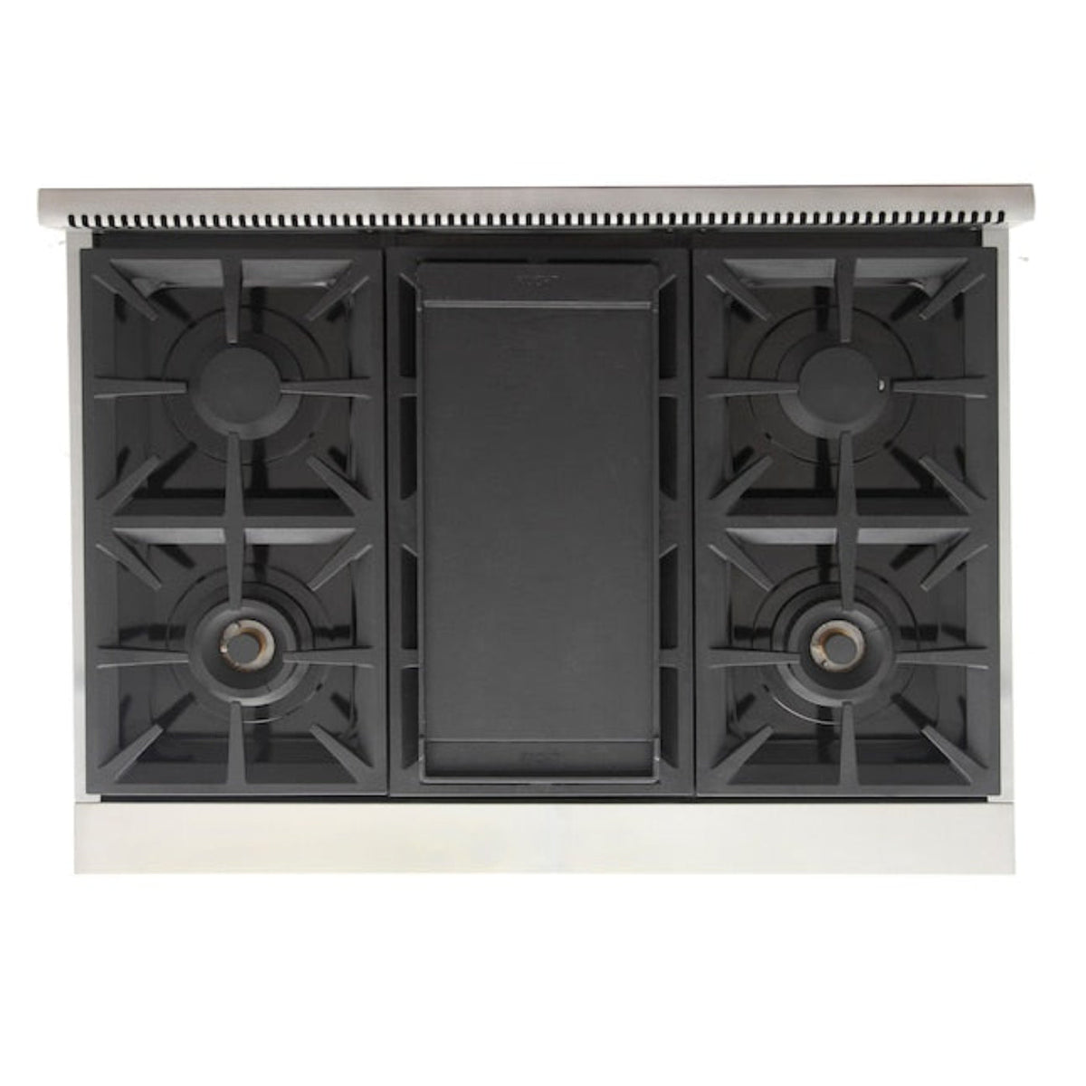 Kucht Professional 36" 5.2 cu. ft. Propane Gas Range in Cement Gray with True Simmer Burners, KFX3600X/LP-GY - KFX3600X/LP-GY
