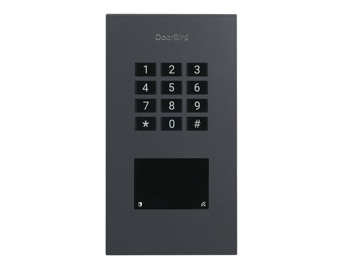 DoorBird A1121 Flush-Mount IP Access Control Device in Anthracite Grey, RAL 7016 - 423872257