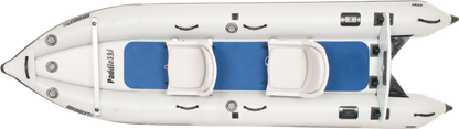 Sea Eagle 437PSK_ST PaddleSki Inflatable Catamaran Boat Solo Start-up Package New - 437PSK_ST