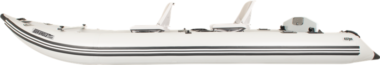 Sea Eagle 437PSK_ST PaddleSki Inflatable Catamaran Boat Solo Start-up Package New - 437PSK_ST