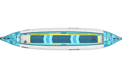 Sea Eagle 465FTK_P2 465ft FastTrack V-Bottom Inflatable Kayak Pro 2 Person Package New - 465FTK_P2