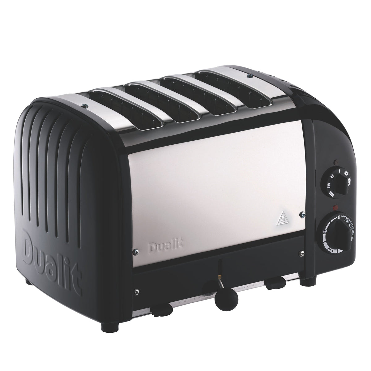 Dualit New Generation Classic 4-Slice Toaster in Matte Black - 47155