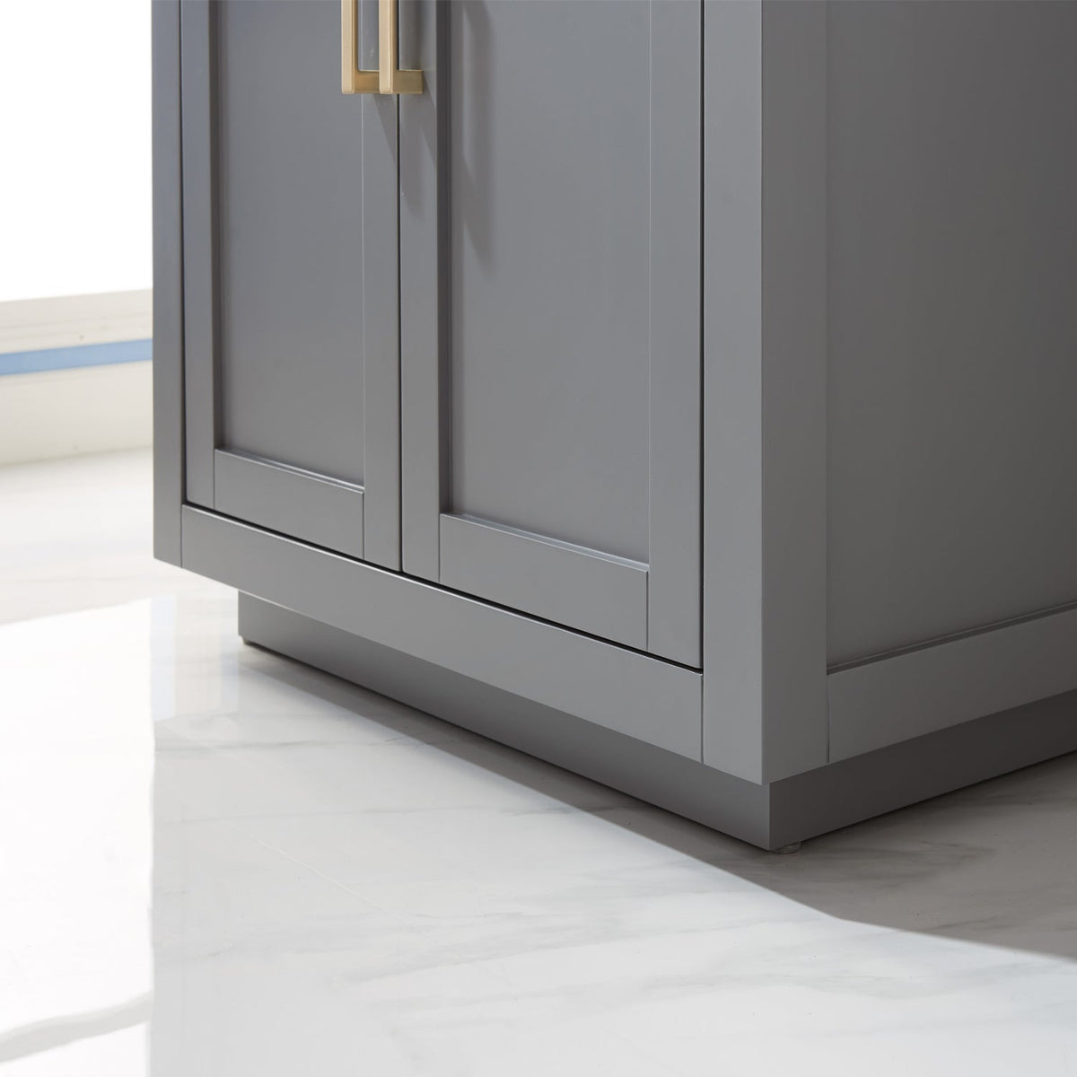 Altair Designs 30" single vanity with top - 531030-WH-CA-NM