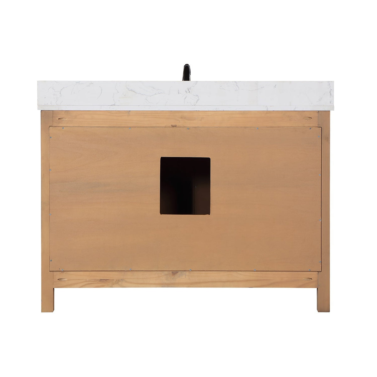 Altair Designs 48" single vanity with top - 542048-GP-AW-NM